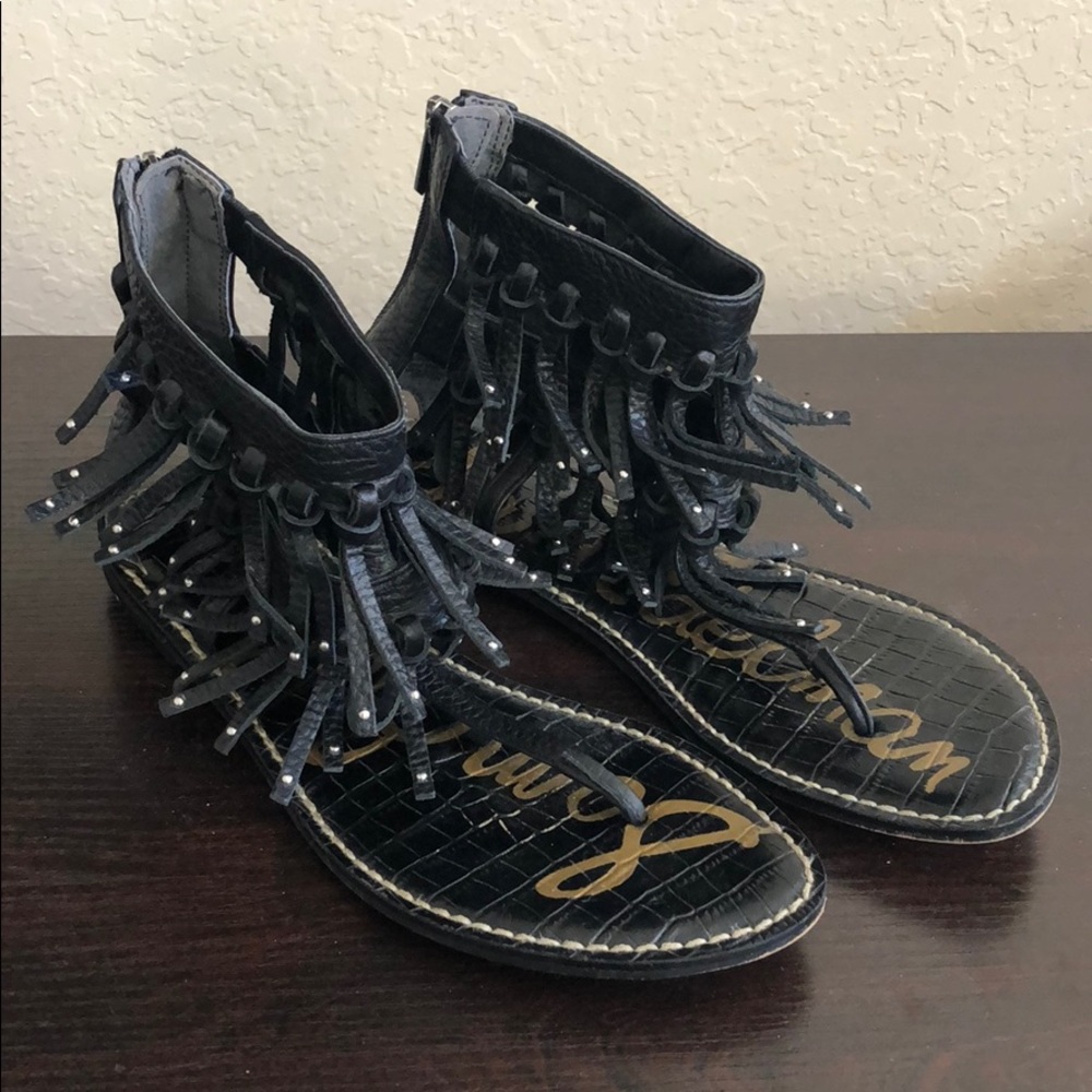 Sam Edelman Fringe Sandals